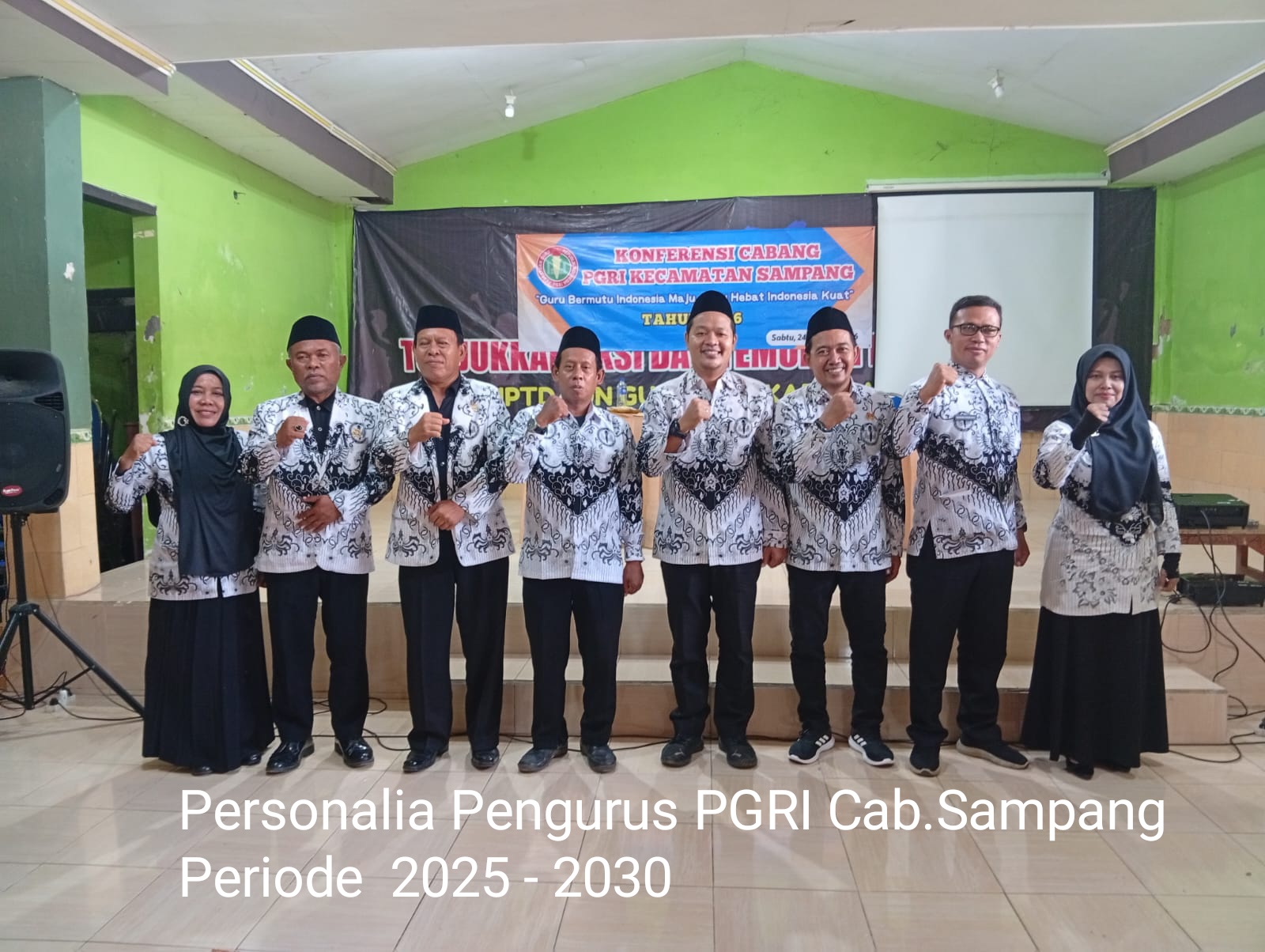Koncab dan Pemilihan Pengurus PGRI Cabang Sampang Masa Bakti 2025 – 2030