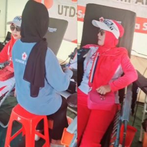 Peduli Kemanusiaan, Alumni SMANSA 88 Donor Darah di Posko PMI Alun Alun Trunojoyo Sampang