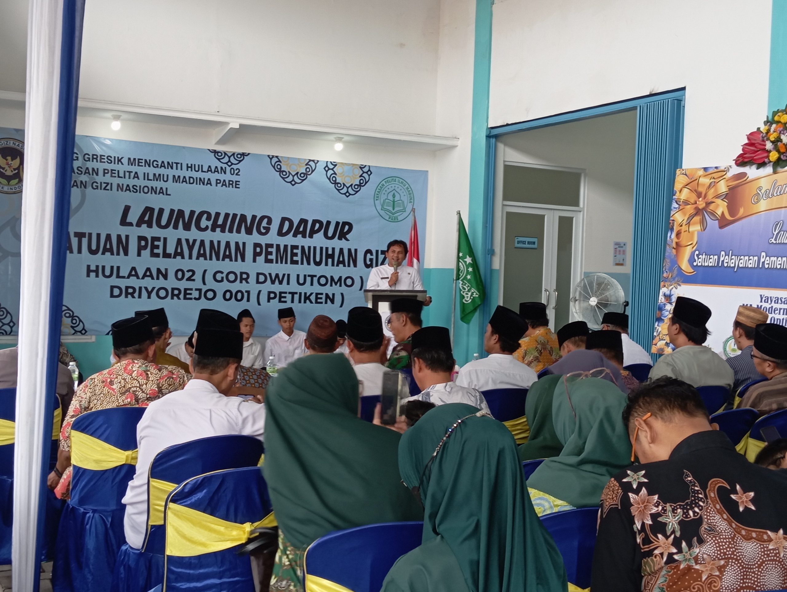 Launching Dapur SPPG Hulaan 02 dan Driyorejo 001 Resmi Beroperasi untuk Pemenuhan Gizi Masyarakat