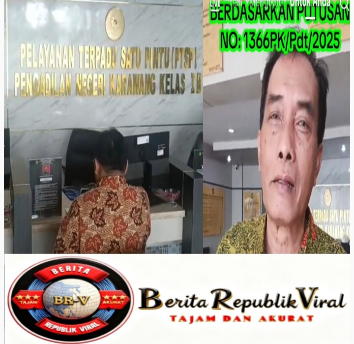 Didampingi AKN Law Firm, H. Toha Minta PN Karawang Perintahkan Suparno Bayar