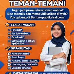 Info Lowongan Menjadi Jurnalis Media Online