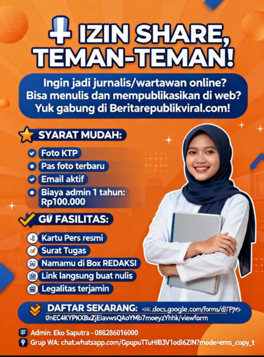 Info Lowongan Menjadi Jurnalis Media Online