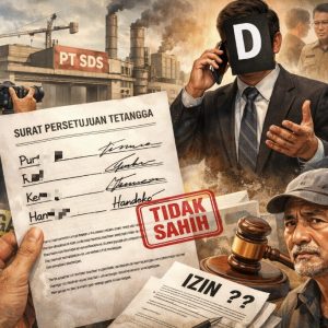 Klarifikasi PT SDS Dinilai Membingungkan Publik, Dokumen Persetujuan Tetangga Dipertanyakan