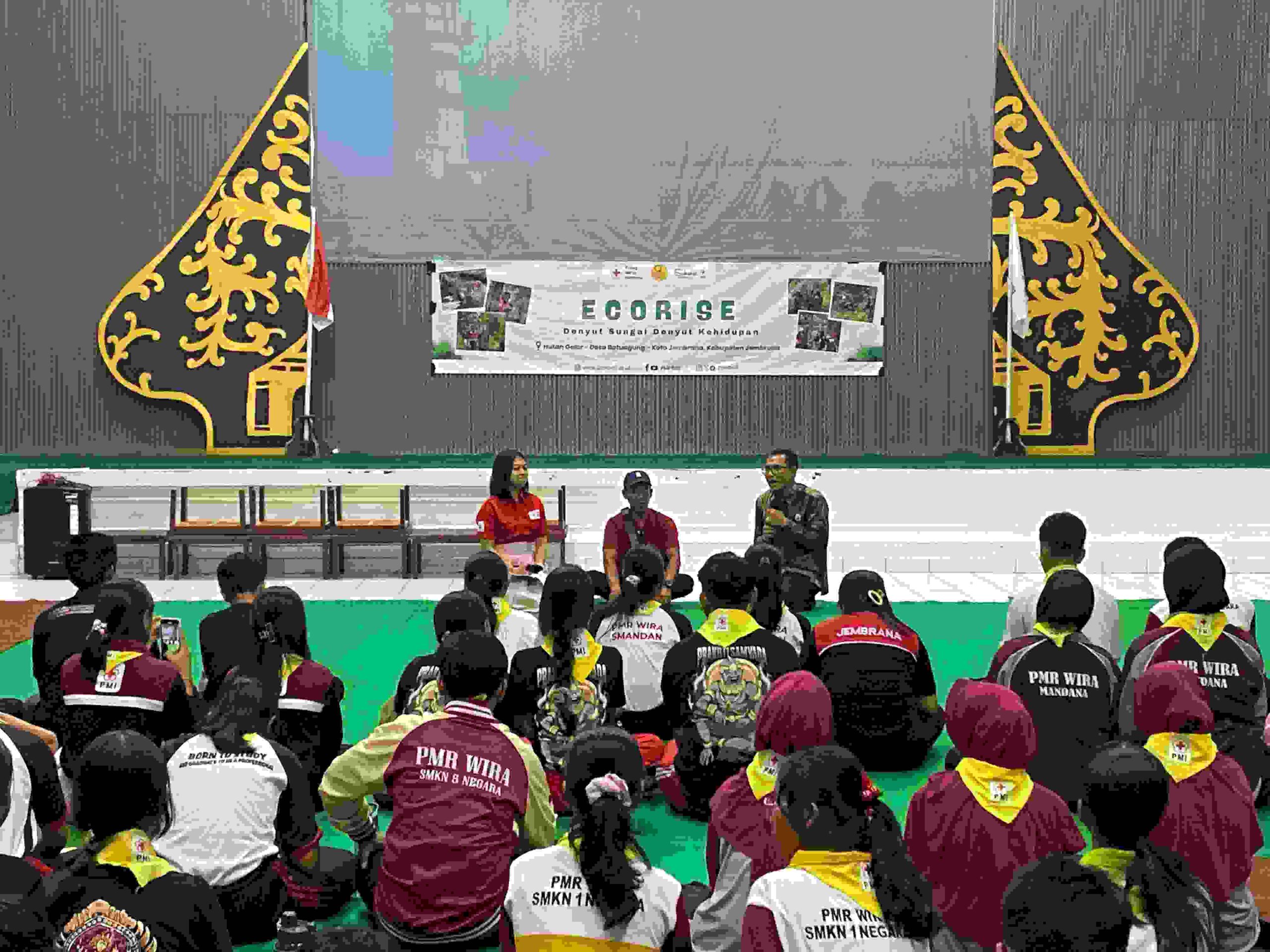 PMI Gandeng Lintas Generasi Untuk Jaga Hutan Jembrana Melalui Projek Ecorise