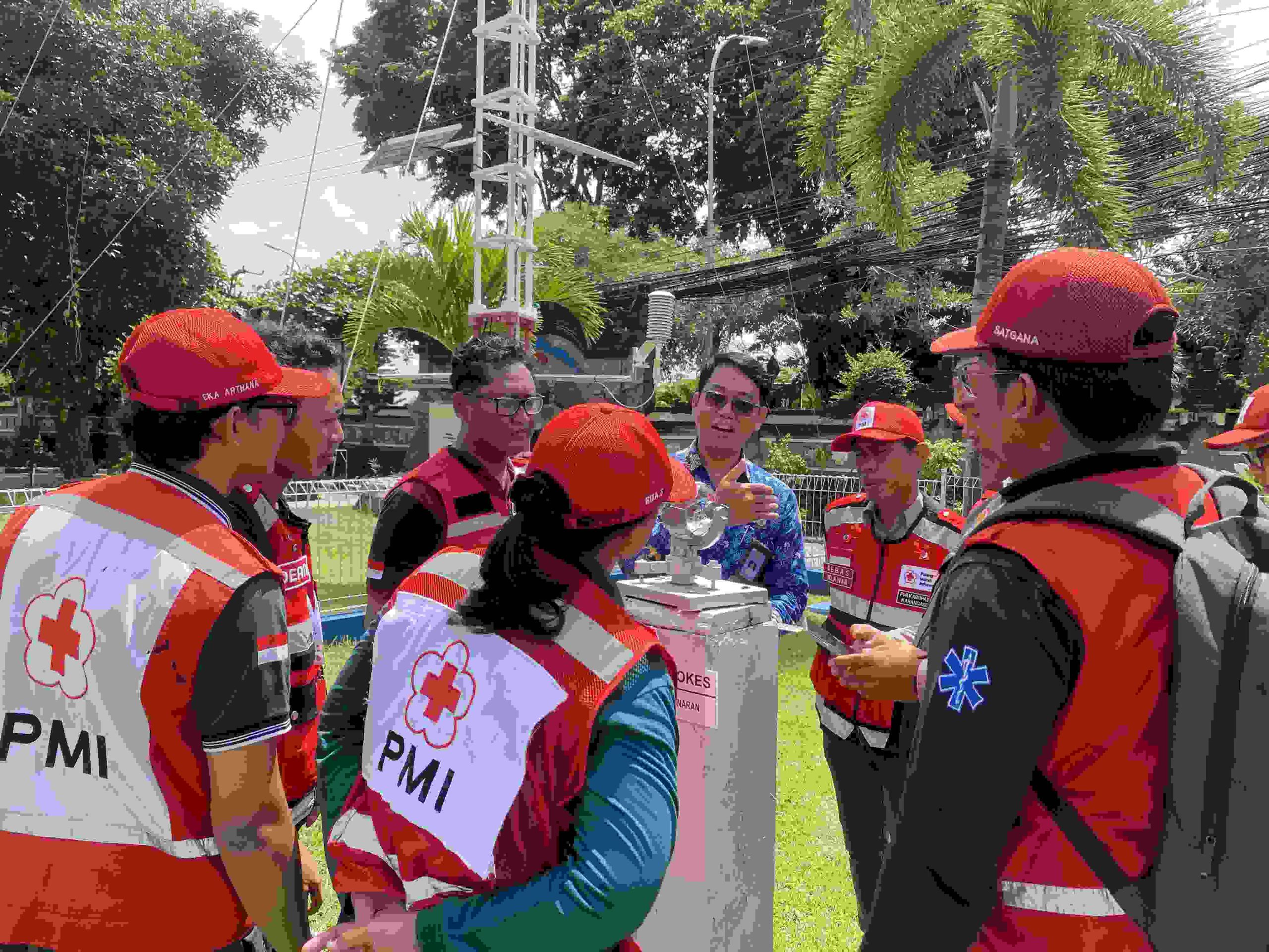 Tingkatkan Kesiapsiagaan Bencana, PMI Bali Laksanakan Study Visit Ke BMKG