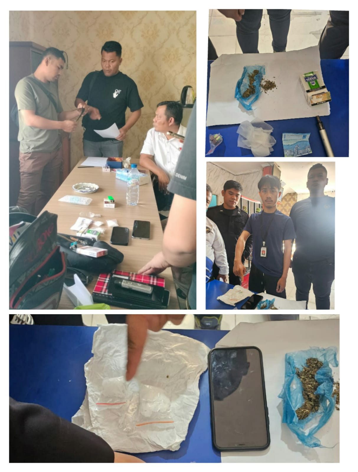 Lakukan Razia Sel Malam, Lapas Narkotika Pematangsiantar Berhasil Gagalkan Penyelundupan Narkotika