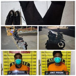 Polres Binjai Tembak Pelaku Pencurian Motor yang Melawan Saat Diamankan