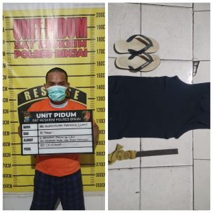 Polres Binjai Bekuk Pencuri Rumah di Binjai Selatan, Barang Bukti Diamankan