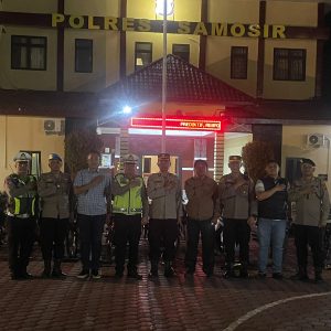 22 Unit Knalpot Brong Diamankan Polres Samosir, Razia Digelar Hingga Minggu Dini Hari