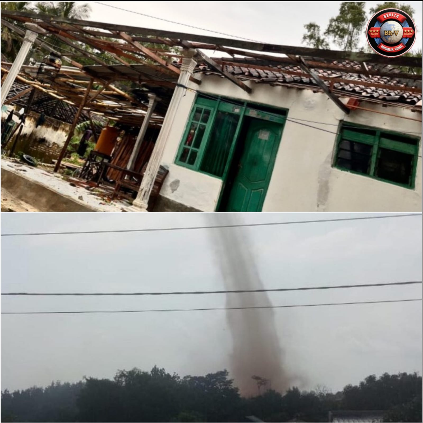 Angin Kencang Rusak Permukiman Warga di Pragaan, Desa Karduluk Lakukan Pendataan Darurat