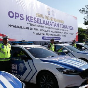 Polda Sumut Gelar Apel Operasi Keselamatan Toba 2026, Tekankan Lalu Lintas Aman dan Humanis