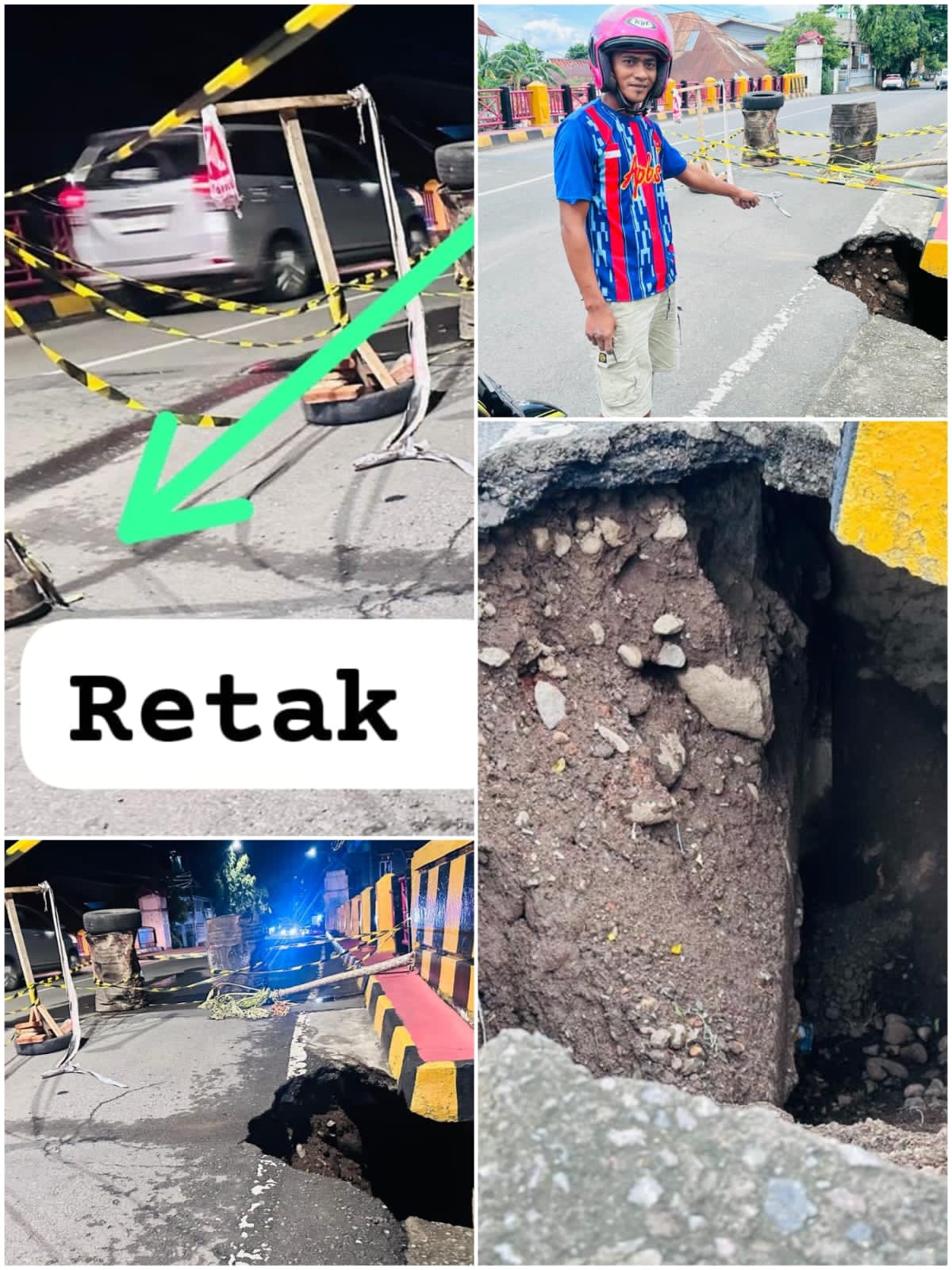 Jembatan Balai Jalan Nasional Poros Bantaeng – Bulukumba di Sorot Warga, Bahaya Potensi Maut.