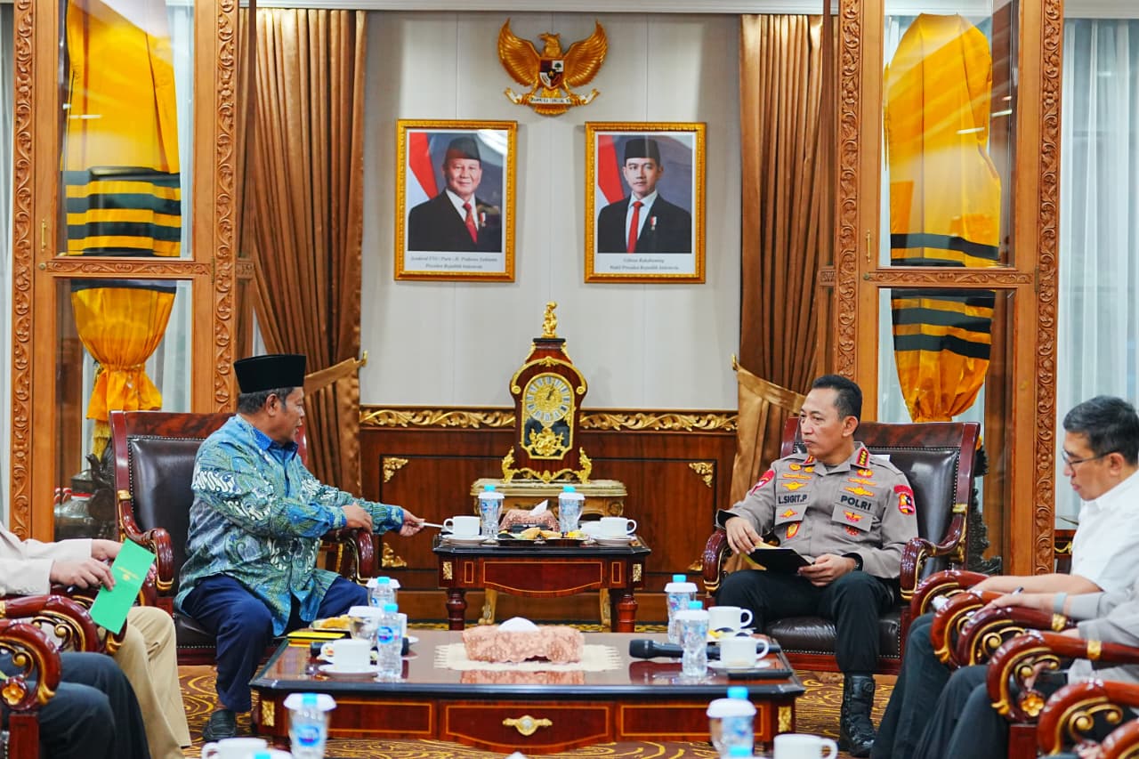 Audiensi Bareng MUI, Kapolri Tekankan Perkuat Sinergitas Jaga NKRI-Wujudkan Indonesia Emas