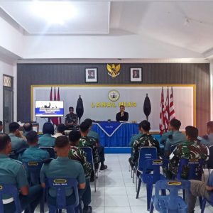 Jaga Jati Diri dan Citra TNI AL, Lanal Nias Gelar Binpers Fungsi Komando