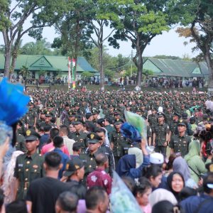 Kasdam I/BB Pimpin Upacara Penutupan Dikmata Infanteri TNI AD Gelombang III Tahun Anggaran 2025