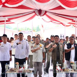 Satgas PRR Resmikan Huntara di Tapanuli Selatan dan Tujuh Kabupaten Lain Secara Serempak