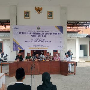 Pelantikan dan Pengambilan Sumpah Jabatan Perangkat desa Cerme Kidul