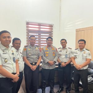 Perkuat Sinergi, Rutan Kelas I Labuhan Deli Laksanakan Kunjungan Silaturahmi ke Polres Belawan