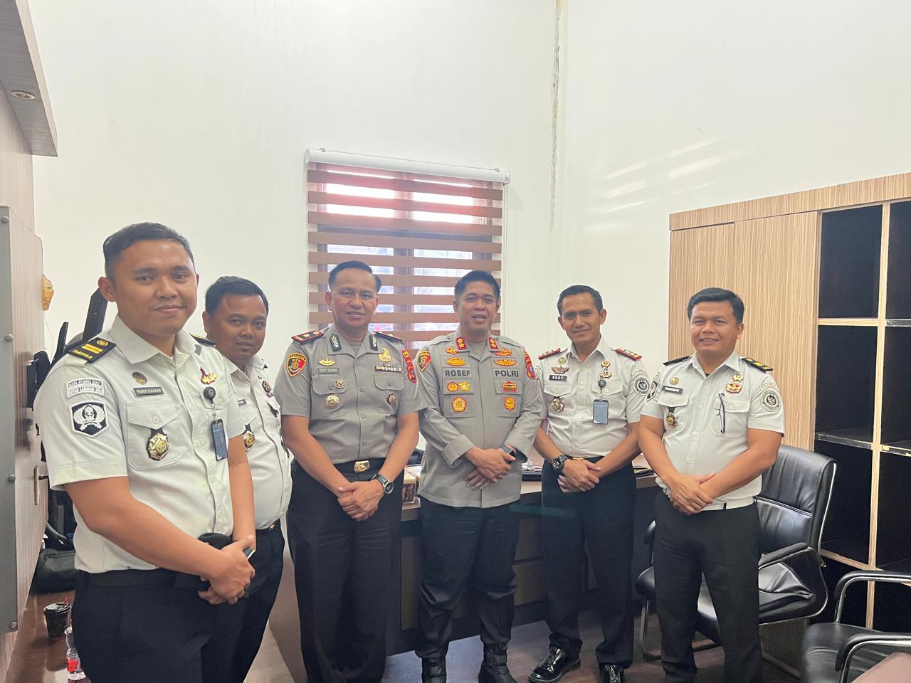 Perkuat Sinergi, Rutan Kelas I Labuhan Deli Laksanakan Kunjungan Silaturahmi ke Polres Belawan