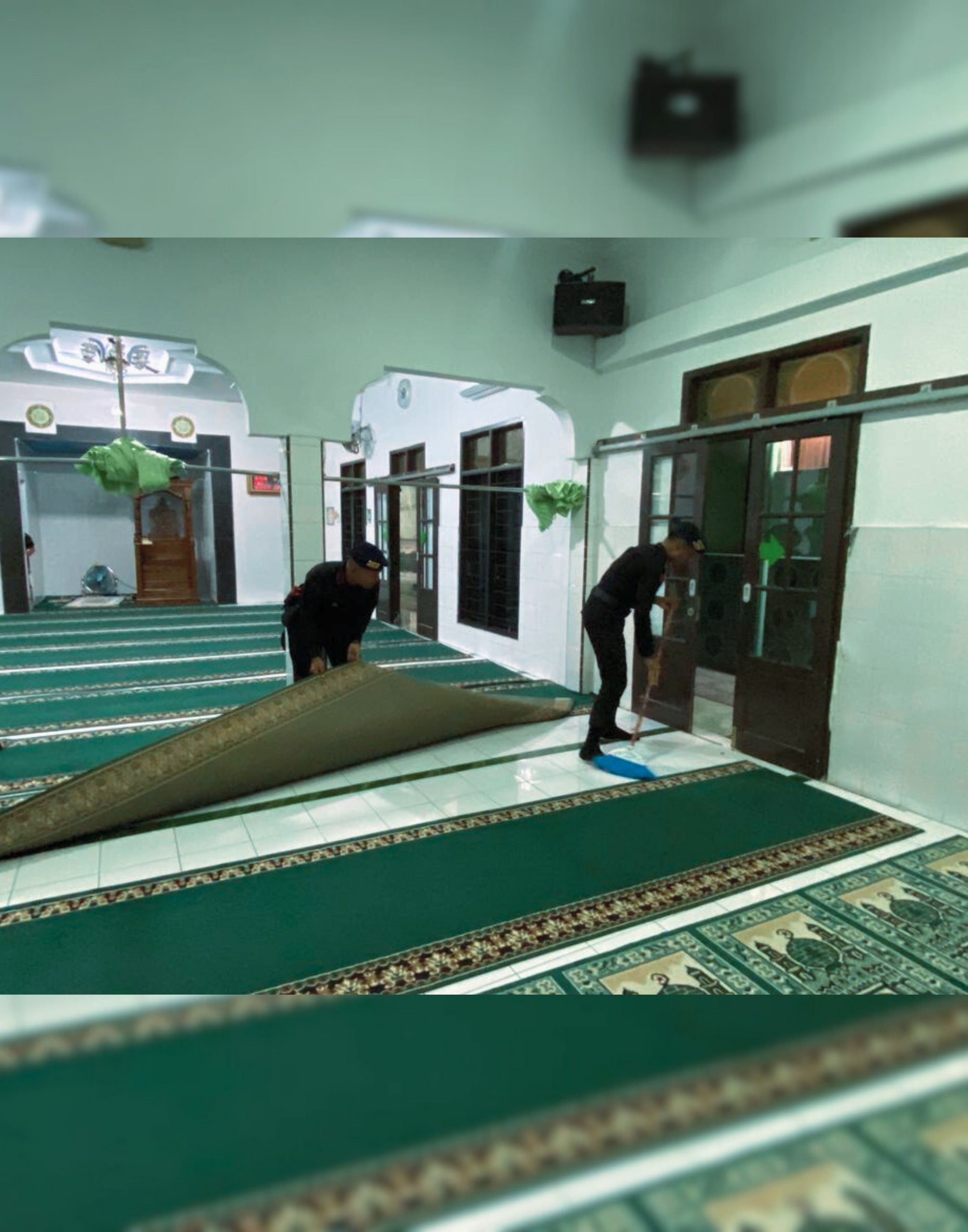 Aksi Jum’at Bersih Brimob Sumut, Bukti Kehadiran Polri di Tengah Masyarakat