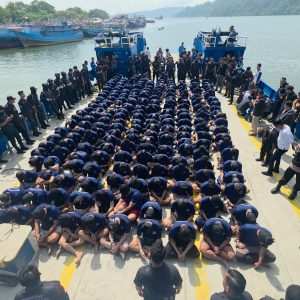 Sudah Lampaui 2000 Warga Binaan High Risk Dipindah ke Nusakambangan, Minggu Ini Giliran 241 Pindahan dari Jakarta dan Jateng