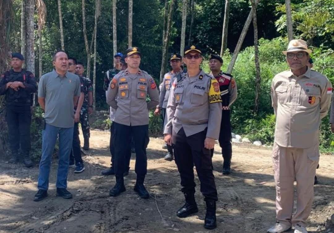 Gempur Tambang Emas Ilegal di Beutong, Polres Nagan Raya Musnahkan Fasilitas Penambangan demi Cegah Bencana