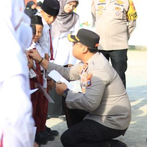 Kapolres Langkat Pimpin Upacara di Yayasan Al – Ihsan, Tekankan Disiplin, Anti Bullying, dan Kepedulian Sosial