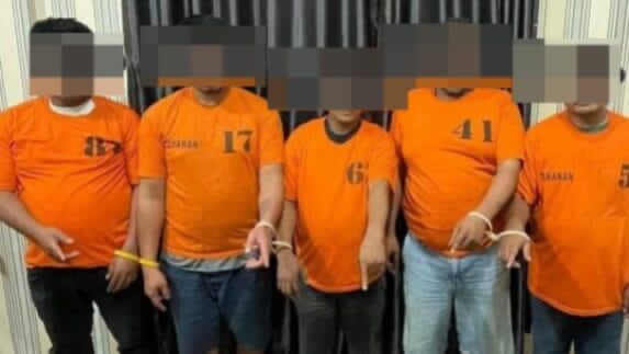 Sarang Narkoba Digerebek, Lima Orang Diamankan Polres Karo, Salah Satu Bandar