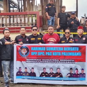 Solidaritas Tanpa Batas, Harimau Sumatera Bersatu Bantu Warga Korban Kebakaran