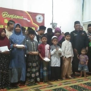 Rutinitas Santunan  Anak Yatim dan Dhuafah LSM GMBI distrik Gresik
