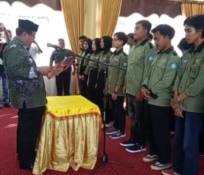 Bupati Aceh Singkil Lantik Pengurus HIMASIL Lhokseumawe,Aceh Utara 