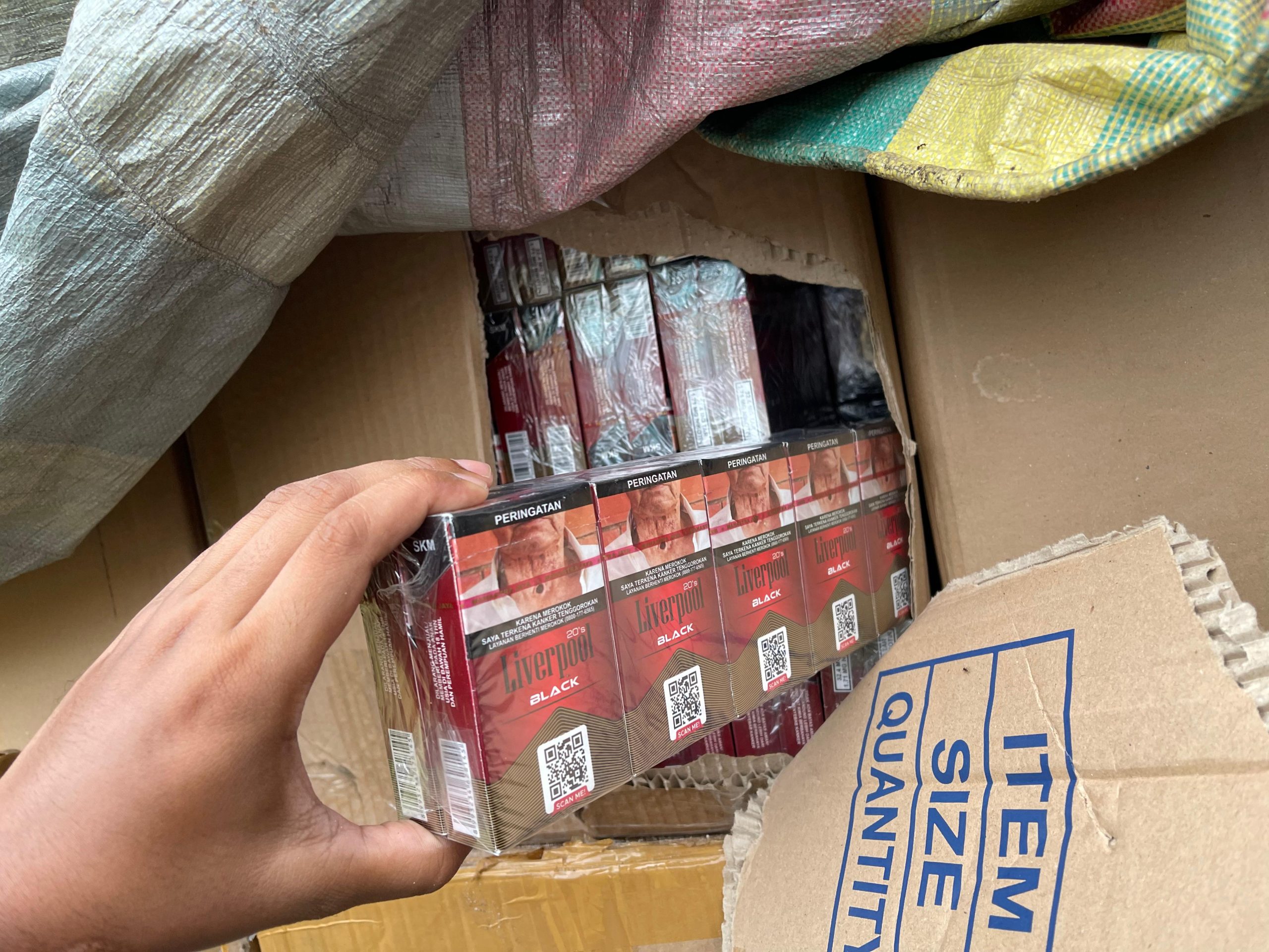 Polres Belitung Gagalkan Peredaran Rokok Ilegal Skala Besar, Amankan 1,9 Juta Batang Rokok