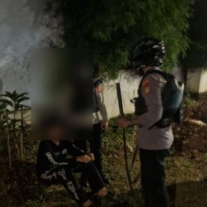 Aksi Tawuran Digagalkan Tim Serigala Polres Bekasi Kota, Sajam Disita