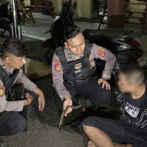 Patroli Dini Hari, Satgas Anti Tawuran Ringkus Remaja Bawa Celurit di Jakut