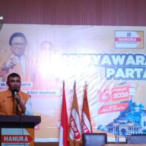 Musyawarah Cabang III Hanura Kota Medan Memilih Jansen Simbolon Sebagai Pimpinan Lima Tahun Kedepan