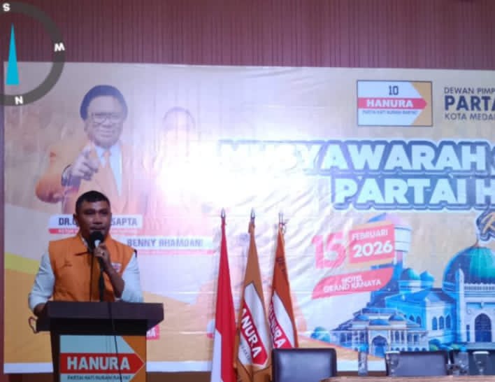 Musyawarah Cabang III Hanura Kota Medan Memilih Jansen Simbolon Sebagai Pimpinan Lima Tahun Kedepan