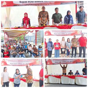 Robi Barus S.E M.A.P Kembali Melakukan Sosper di Daerah Pemilihannya