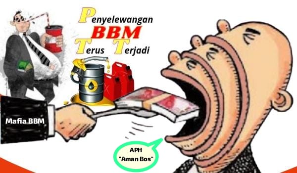 Diduga Sudah Setor ke APH, ” AS ” Merasa Besar Kepala dan Bebas Menampung BBM Bersubsidi