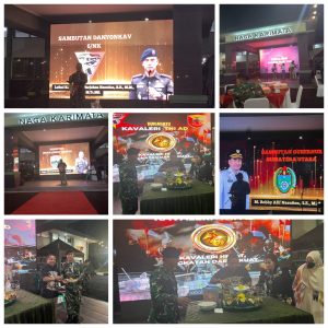 Sebagai Warga Kehormatan Kavaleri, Gubsu M. Bobby Afif Nasution Hadiri HUT ke – 76 Kavaleri TNI AD di Yonkav 6/NK