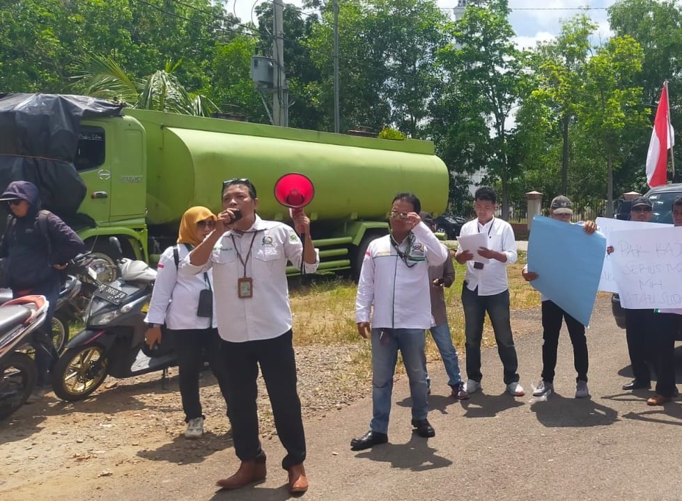 DPW PROGAN SUMSEL Laporkan Dugaan Pelanggaran Proses Lelang di Balai Besar Pelaksanaan Jalan Nasional Sumsel.
