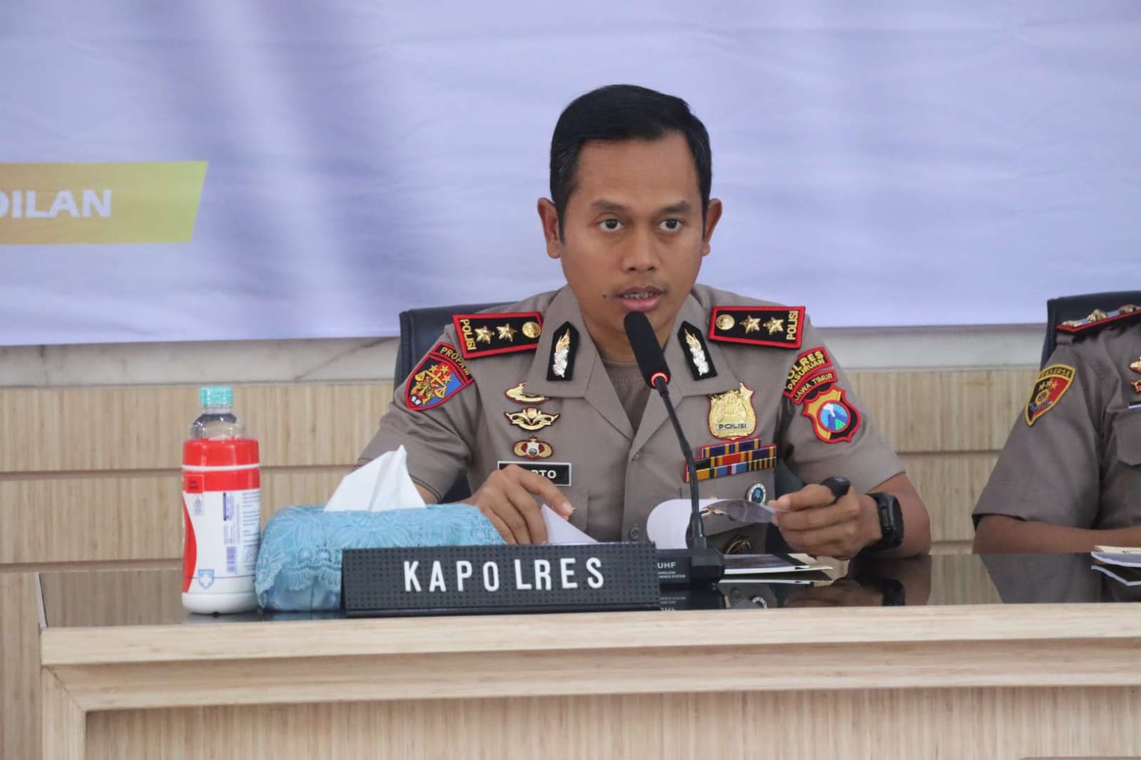 Kapolres Pasuruan Ajak Masyarakat Ciptakan Ramadan Aman dan Kondusif