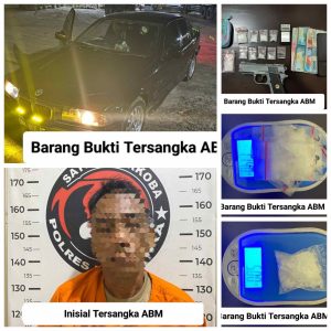 Polres Batu Bara Tangkap Pengedar Narkoba di Tanjung Gading, Sabu 16,4 Gram dan Airsoft Gun Disita