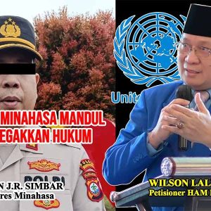 Terkait Mobil Mantan Polisi Dicuri Polisi di Kantor Polisi, Kapolres Minahasa Mandul Gagal Tegakkan Hukum