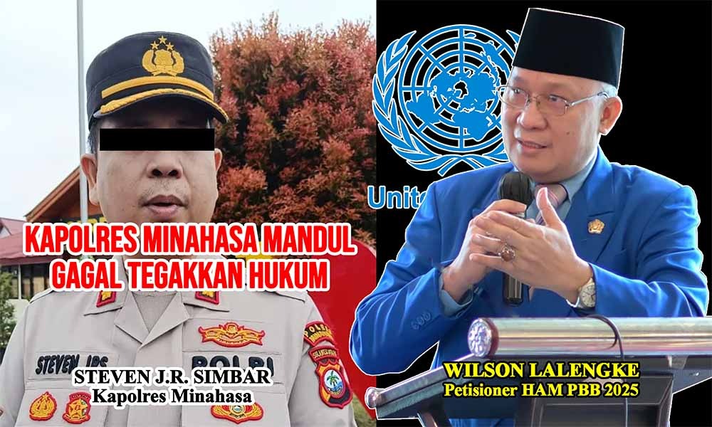 Terkait Mobil Mantan Polisi Dicuri Polisi di Kantor Polisi, Kapolres Minahasa Mandul Gagal Tegakkan Hukum