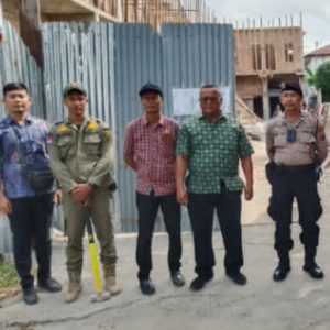 Bangunan Liar Tanpa PBG Telah Disegel  Satpol PP Kota Medan Tiga Bulan Lalu, Dibangun Lagi