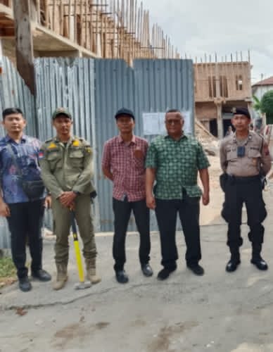 Bangunan Liar Tanpa PBG Telah Disegel Satpol PP Kota Medan Tiga Bulan Lalu, Dibangun Lagi