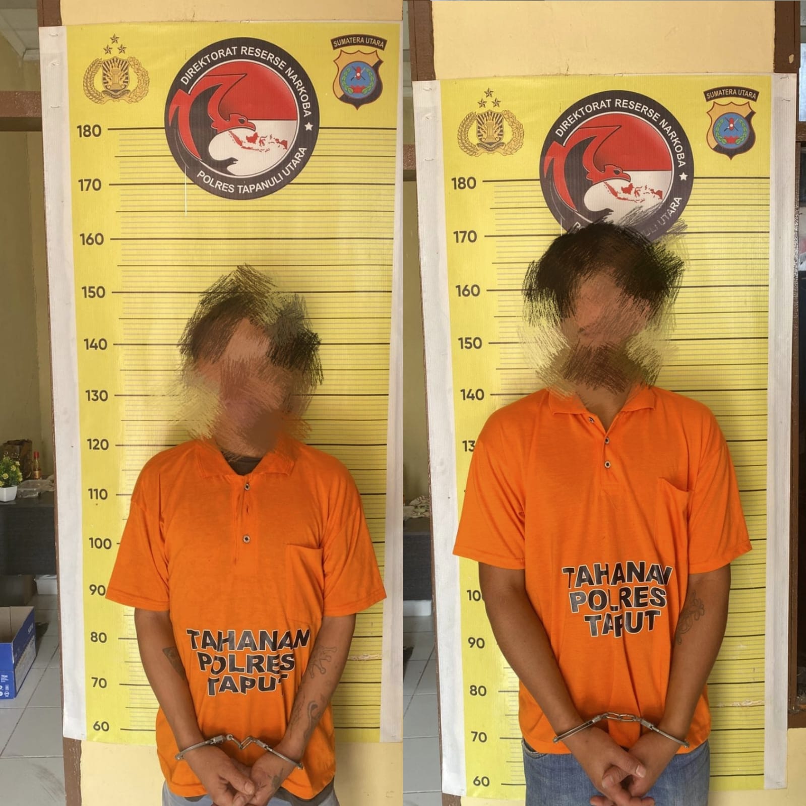 2 Pengedar Narkoba Diringkus Sat Narkoba Polres Taput