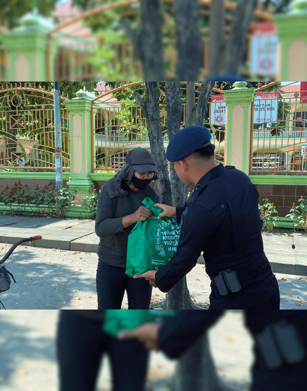Menebar Kebaikan di Hari Minggu, Satuan Brimob Polda Sumut Hadir Menguatkan Kebersamaan di Tengah Masyarakat