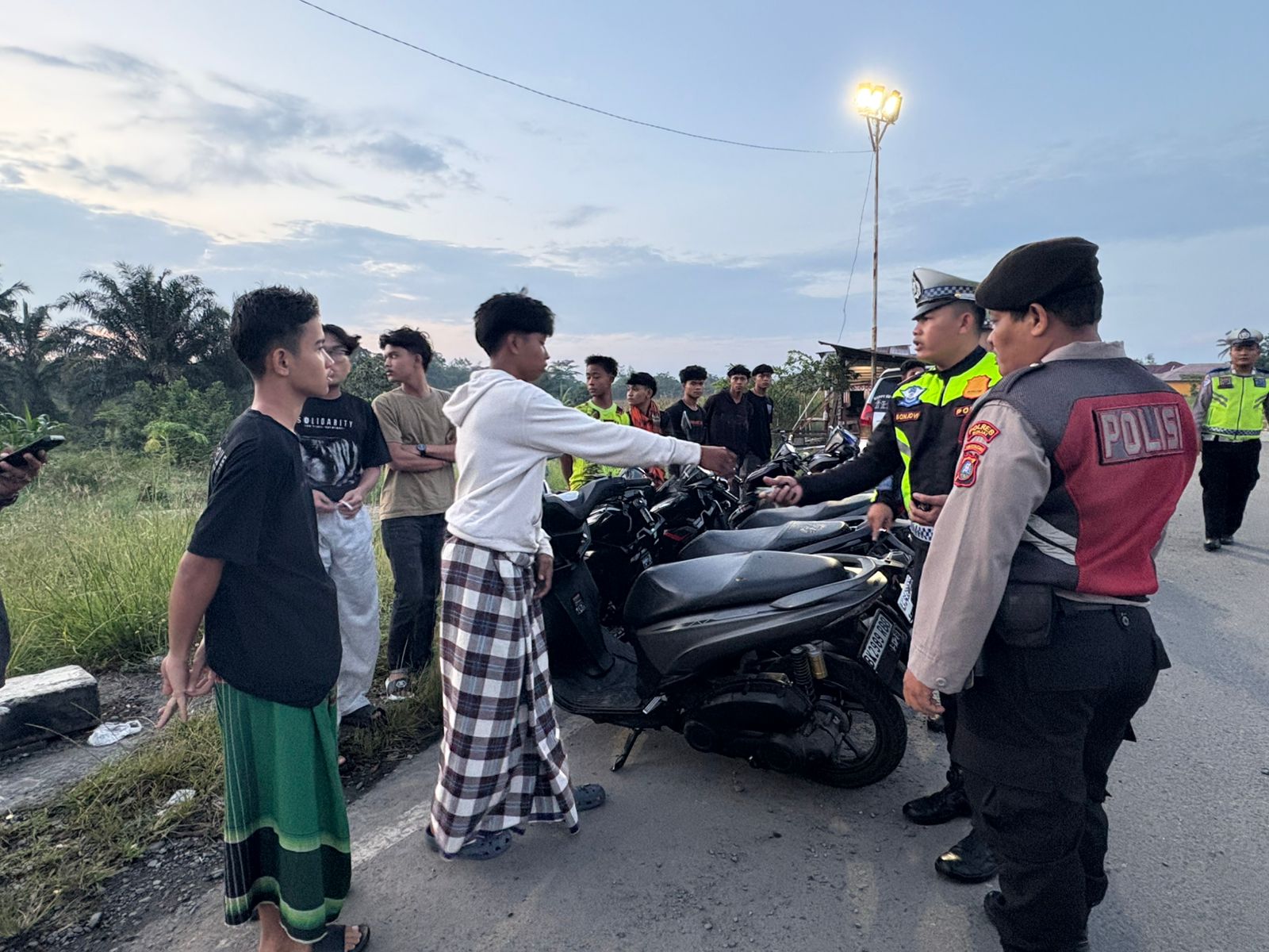 Polres Binjai Bersama TNI dan Pemko Binjai Laksanakan Patroli Bersama di Bulan Suci Ramadhan 1447 Hijriah