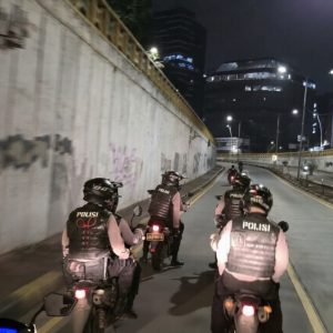 Tim Patroli Perintis Presisi Amankan 4 Orang Penjual Tramadol di Tanah Abang